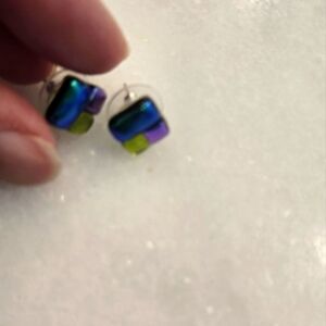 Colorful Mosiac Earrings